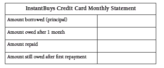 monthly statements. 