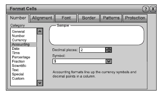 format menu. 