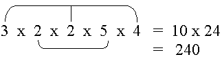 multiplication equation.