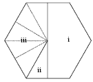 hexagon. 