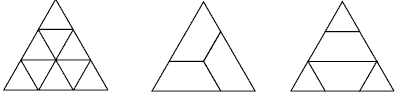 triangles. 