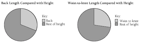 pie charts. 