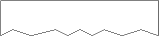 Diagram of a cardboard comb.