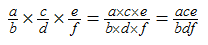 Generalised expressions demonstrating the associative property.