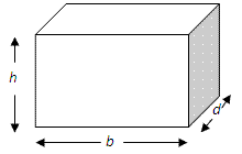 volume cuboid. 