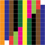 Illustration showing numbers that join together to make 10 on the 10-mat.